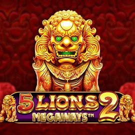 Official Slots logo: 5 Lions Megaways 2 by Pragmatic Play at Wild Fortune Casino