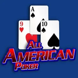 All American Poker logo – Table Games by RTG (Reel Time Gaming) at Wild Fortune Casino