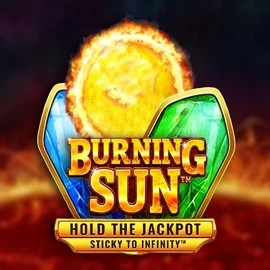 Burning Sun online game logo by Wazdan on wild-fortunes.org