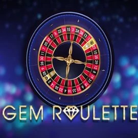 Gem Roulette slot logo by iSoftBet at Wild Fortune Casino
