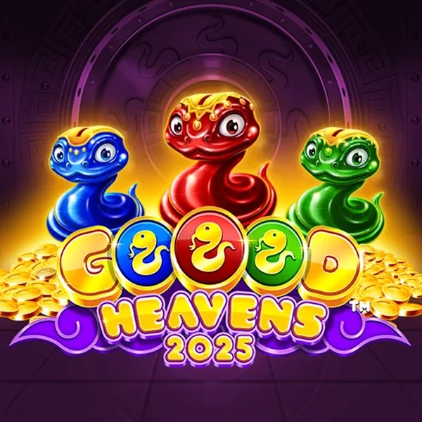 Goood Heavens game by Rarestone Gaming – logo hosted on Wild Fortune Casino